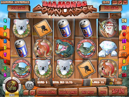 Diamonds Downunder slot