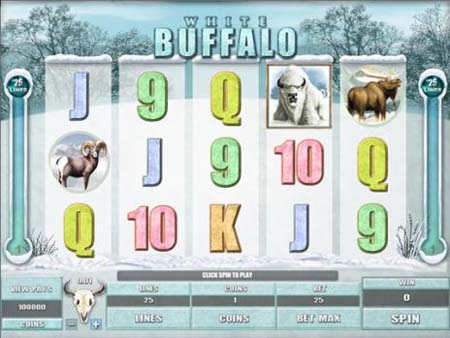 White Buffalo Slot Game